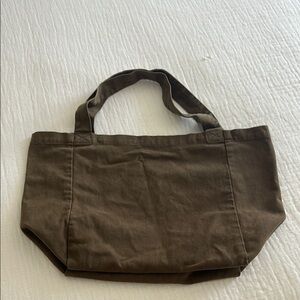 Brandy Melville Olive Green Tote Bag